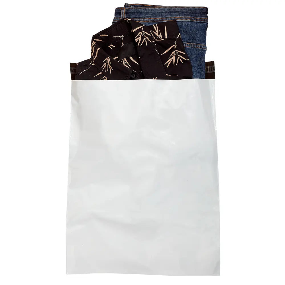 Grote E-commerce Verzendzak met Vouw-bodem (V-zak L)